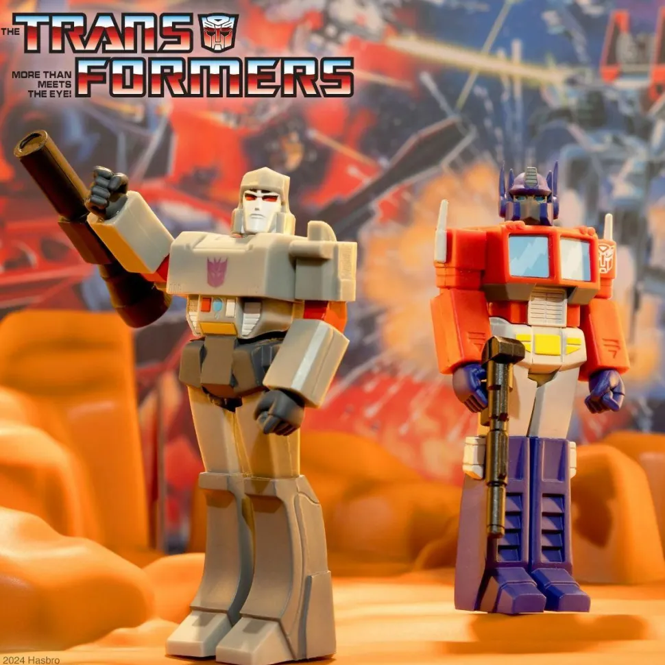 Transformers - The Ark ReAction 3.75" Action Figure Playset