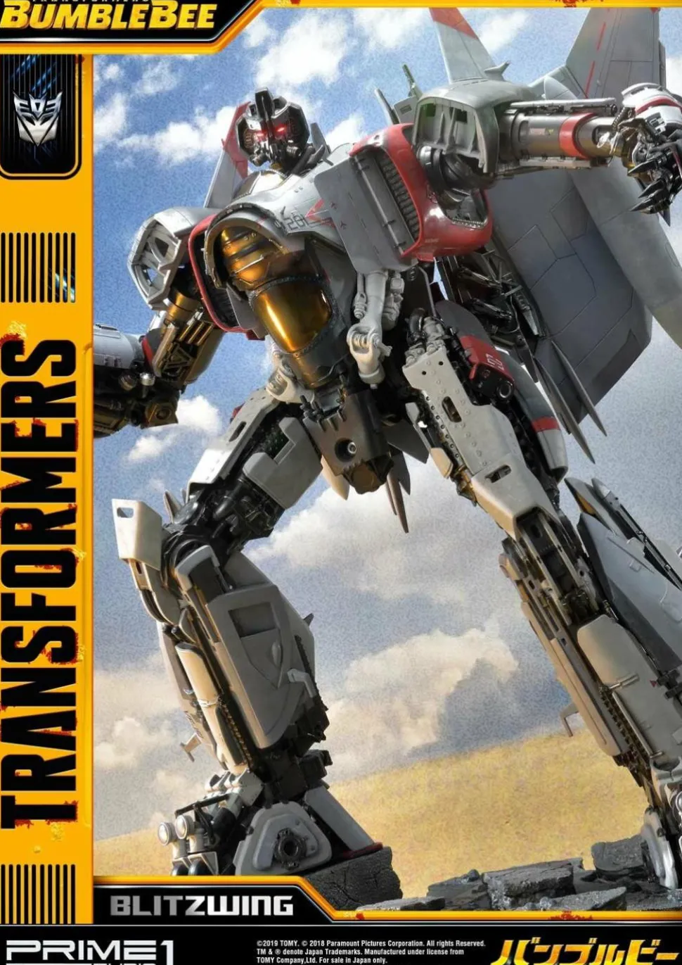 Transformers: Bumblebee (2018) - Blitzwing 31” Statue (Int Sales Only)