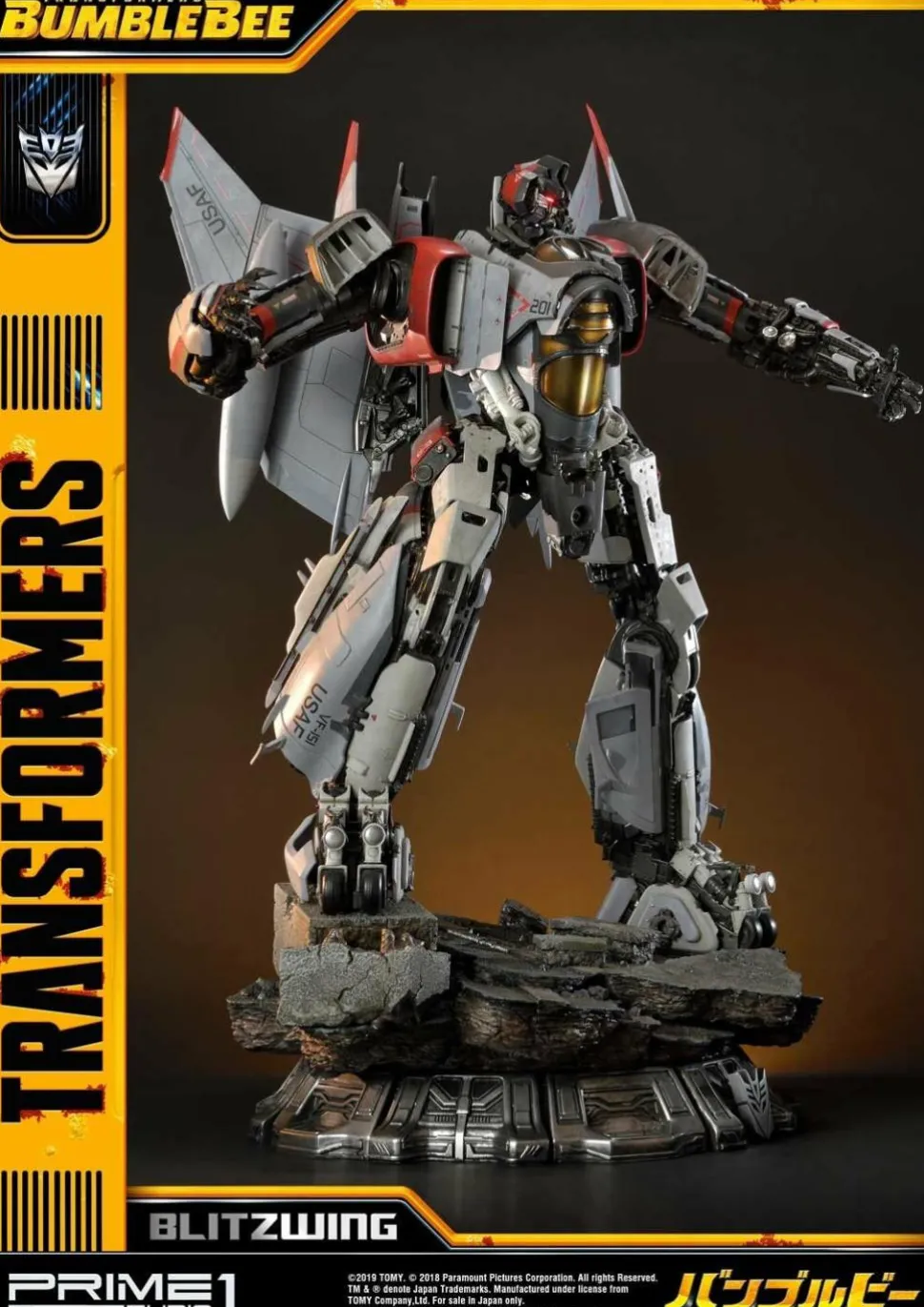 Transformers: Bumblebee (2018) - Blitzwing 31” Statue (Int Sales Only)