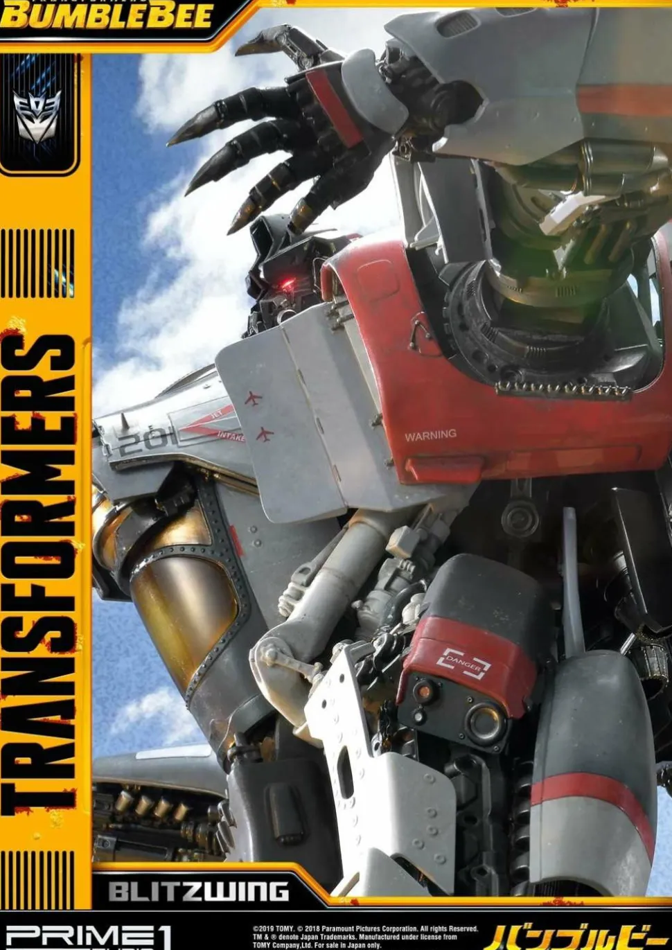 Transformers: Bumblebee (2018) - Blitzwing 31” Statue (Int Sales Only)
