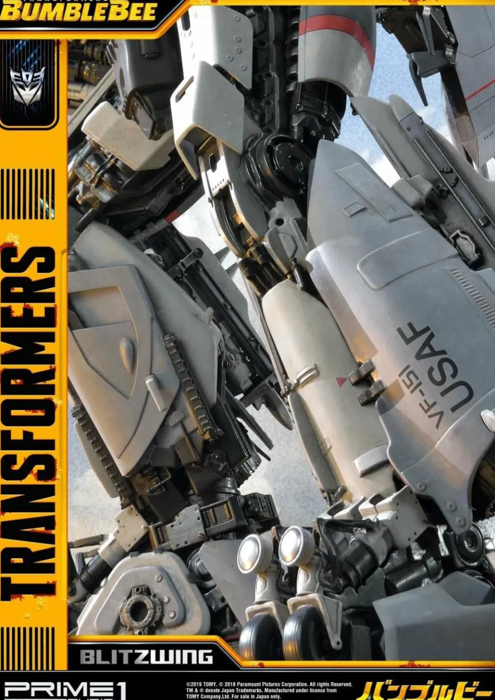 Transformers: Bumblebee (2018) - Blitzwing 31” Statue (Int Sales Only)