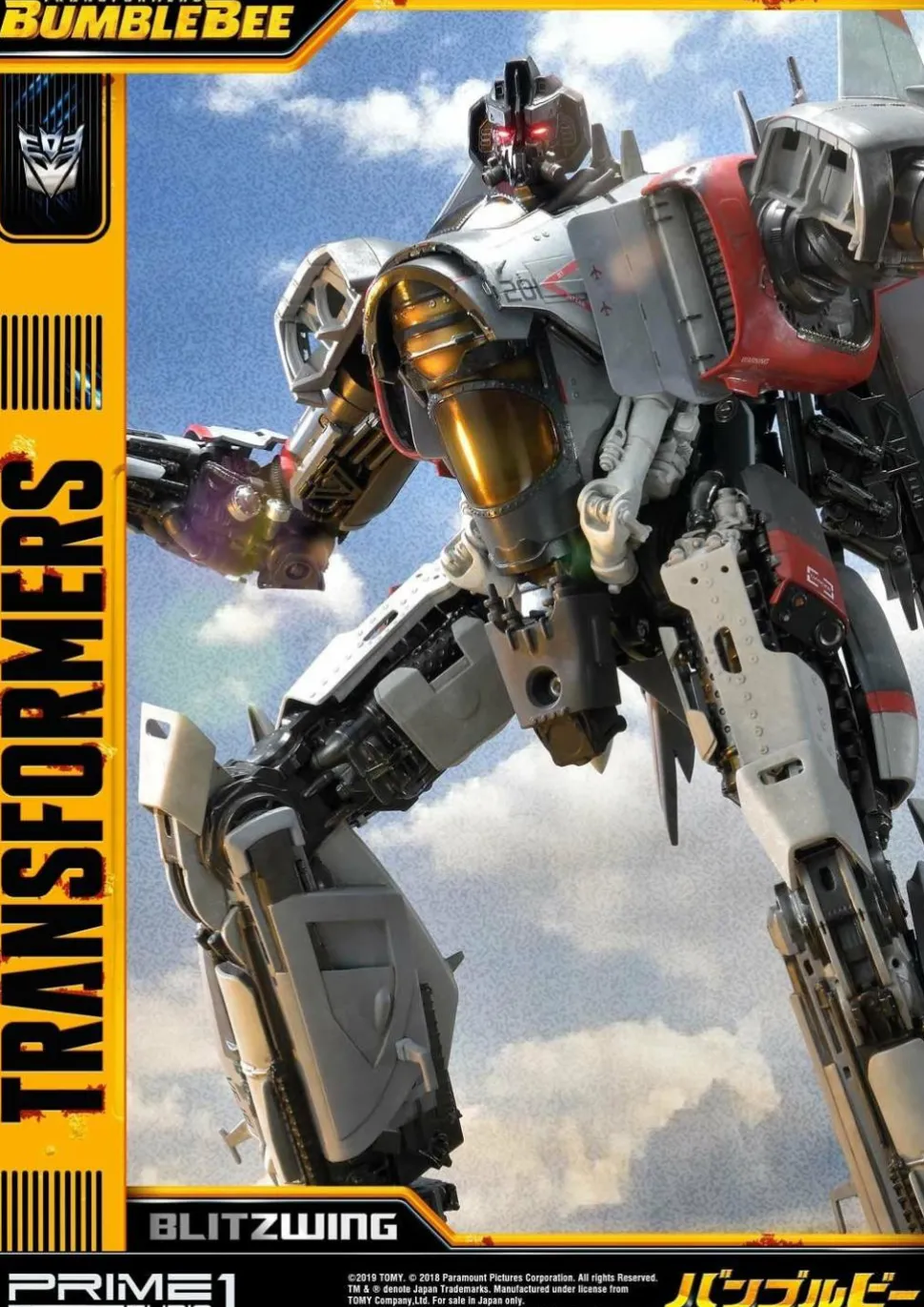Transformers: Bumblebee (2018) - Blitzwing 31” Statue (Int Sales Only)