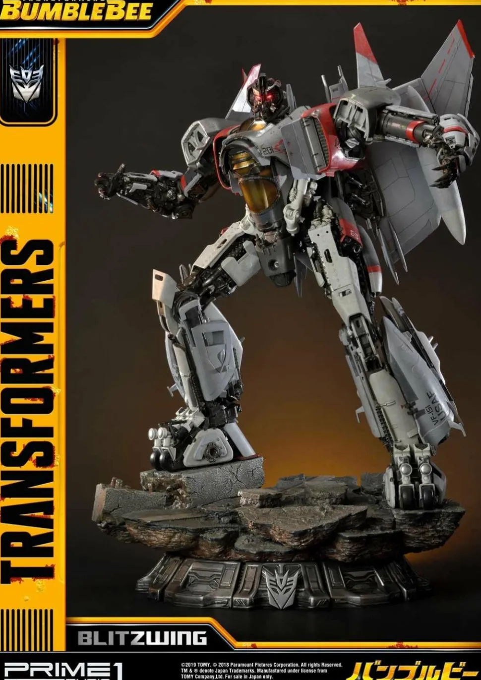 Transformers: Bumblebee (2018) - Blitzwing 31” Statue (Int Sales Only)