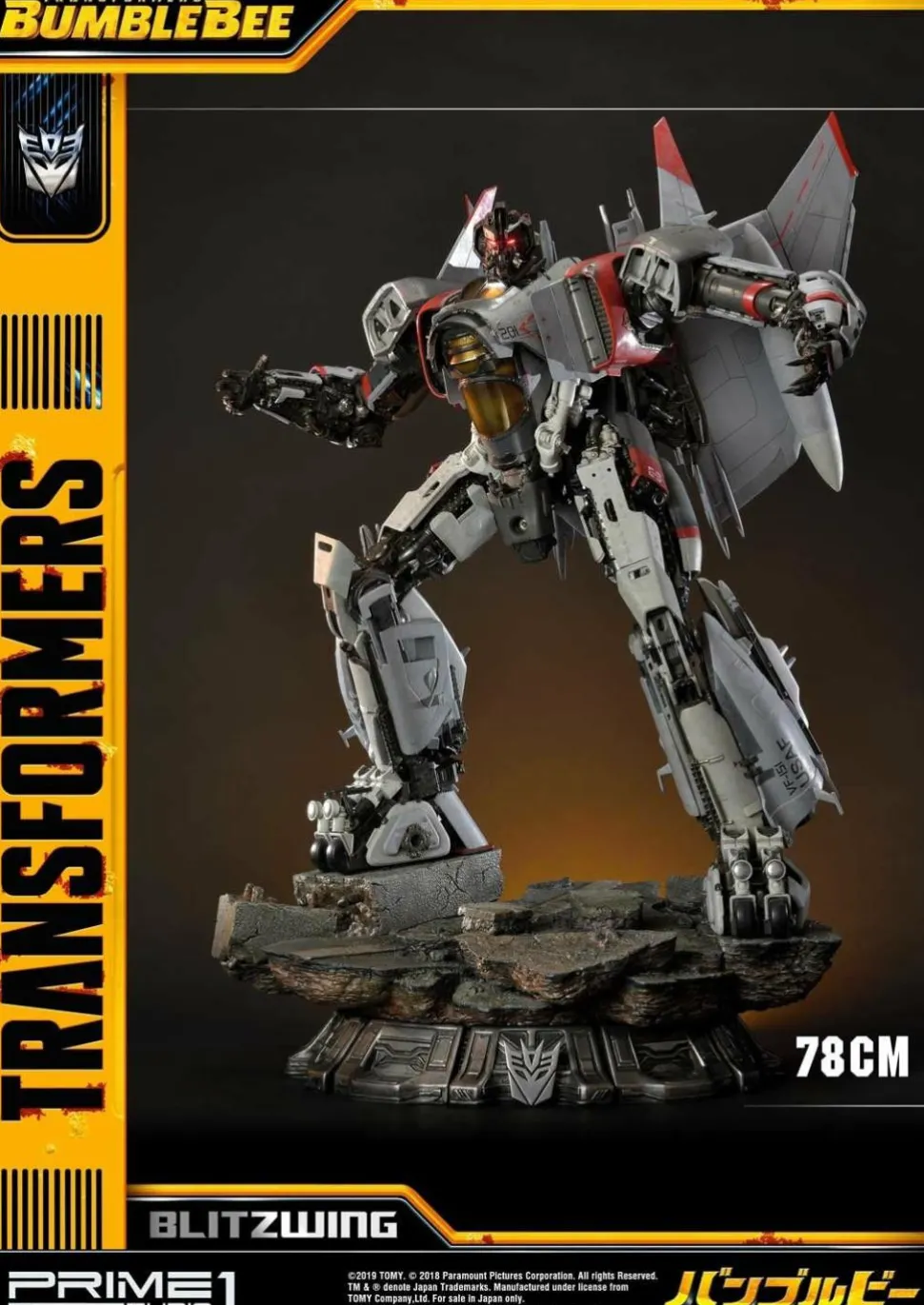 Transformers: Bumblebee (2018) - Blitzwing 31” Statue (Int Sales Only)