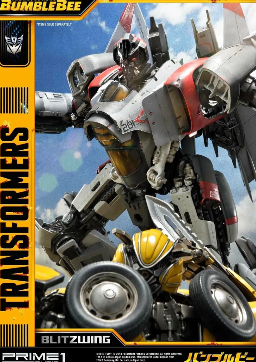 Transformers: Bumblebee (2018) - Blitzwing 31” Statue (Int Sales Only)