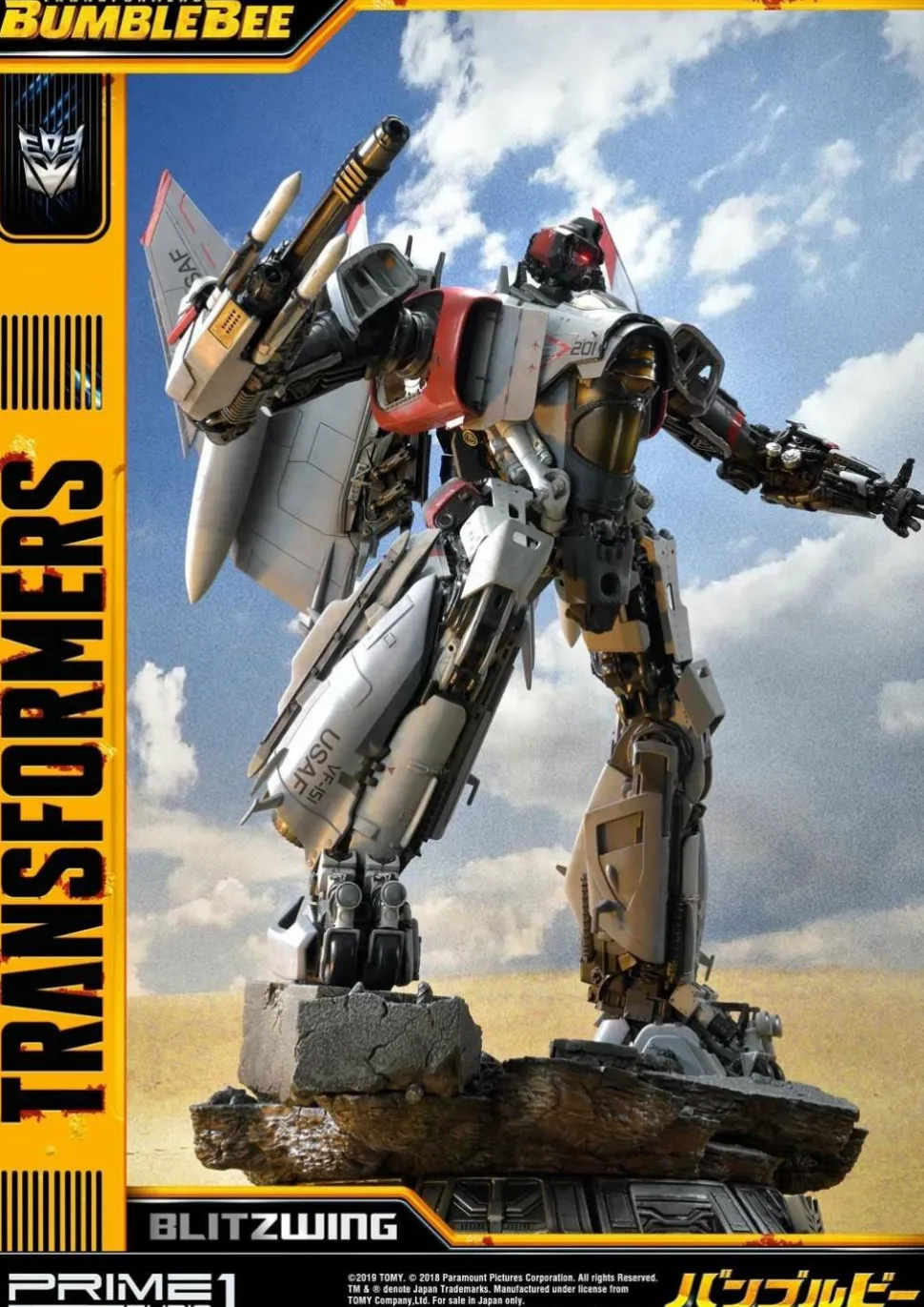 Transformers: Bumblebee (2018) - Blitzwing 31” Statue (Int Sales Only)