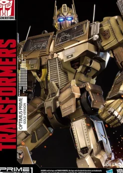 Transformers: Generation 1 - Optimus Prime Gold Version 24” Statue