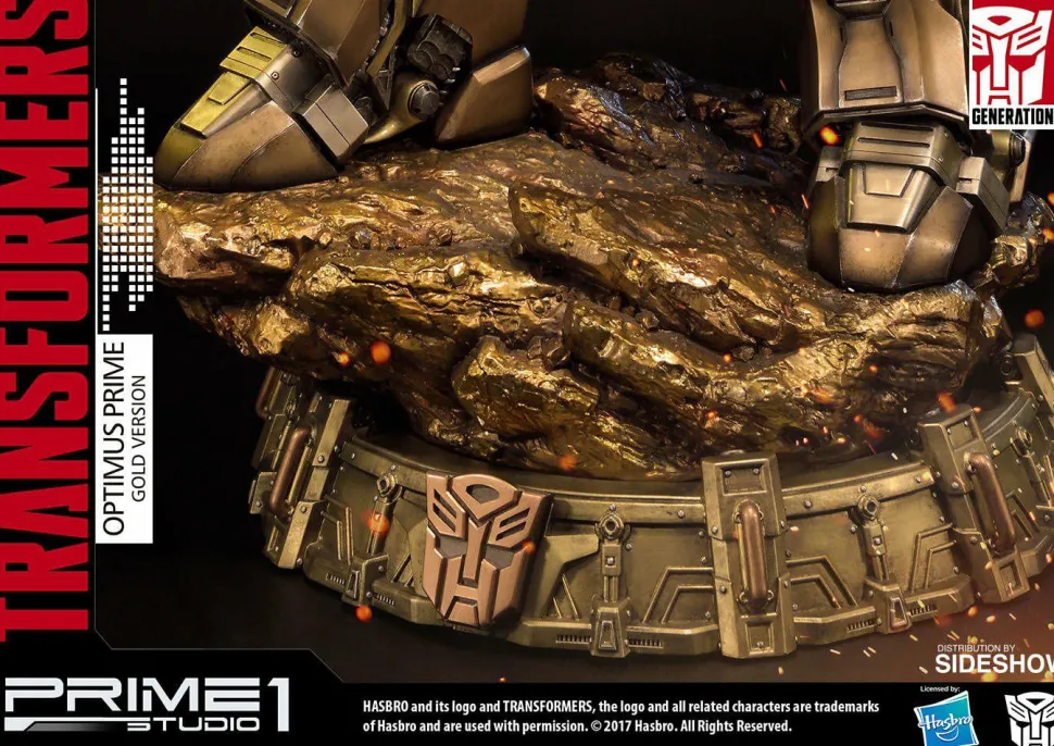 Transformers: Generation 1 - Optimus Prime Gold Version 24” Statue