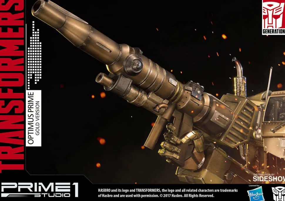 Transformers: Generation 1 - Optimus Prime Gold Version 24” Statue