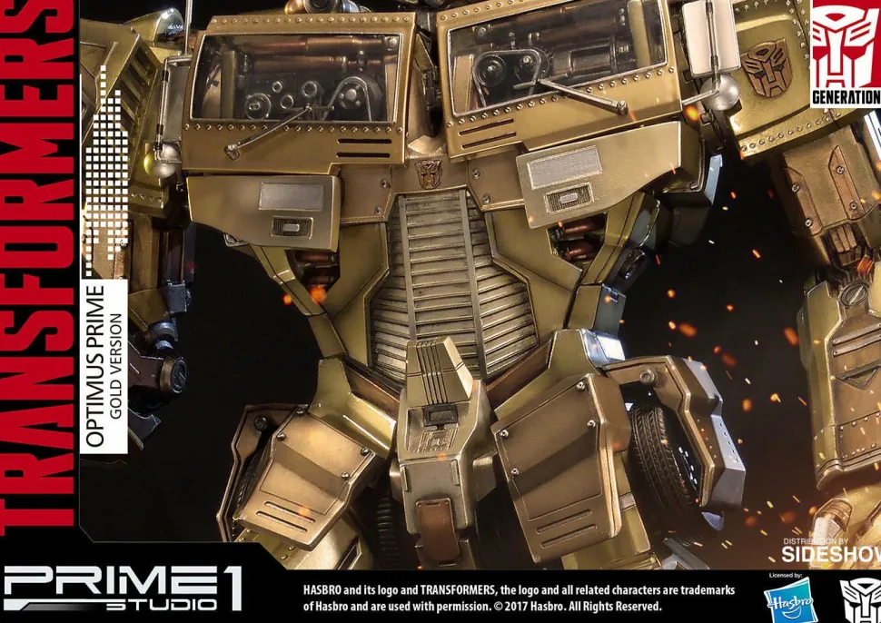 Transformers: Generation 1 - Optimus Prime Gold Version 24” Statue