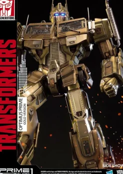 Transformers: Generation 1 - Optimus Prime Gold Version 24” Statue