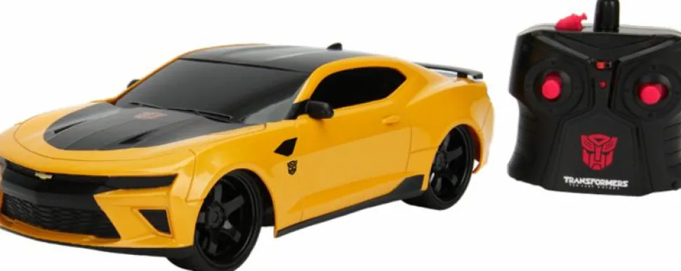 Transformers: The Last Knight - Bumblebee 2016 Chevrolet Camaro SS Hollywood Rides 1/16th Scale R/C Remote Control Vehicle Replica