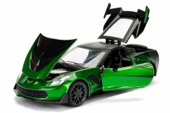 Transformers: The Last Knight - 2016 Chevy Corvette Stingray Crosshairs 1/24th Scale Hollywood Rides Die-Cast Vehicle