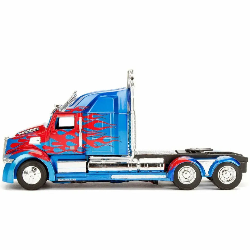 Transformers: The Last Knight - Optimus Prime Western Star 5700 1/24th Hollywood Rides Scale Die-Cast Vehicle Replica