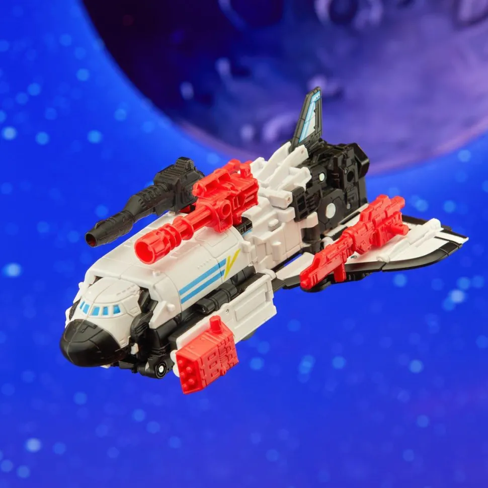 Transformers: Victory (1989) - Galaxy Shuttle Triple Changer Legacy United Leader Class 7.5" Action Figure