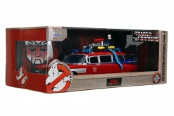 Transformers x Ghostbusters - Ecto-1 x Optimus Prime Mash-Up Hollywood Rides 1/24th Scale Die-Cast Vehicle Replica