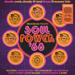 Treasure Isle Presents: Soul Power '68 - A Compilation by Various Artists LP Vinyl Record (2022 Record Store Day Exclusive Purple Coloured Vinyl)