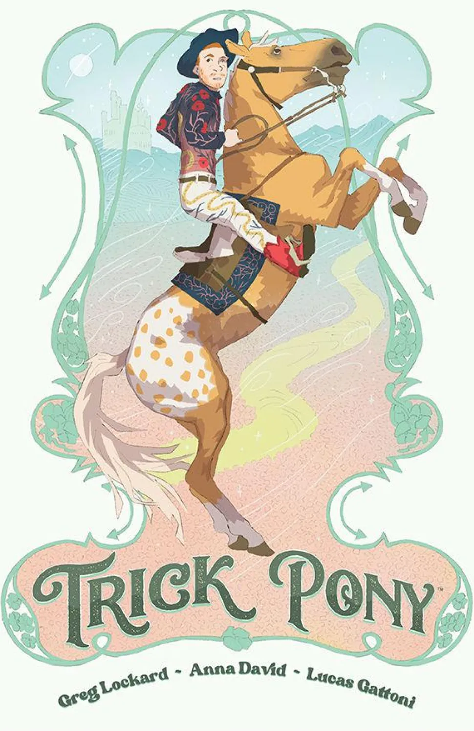 Trick Pony by Greg Lockard Trade Paperback Book