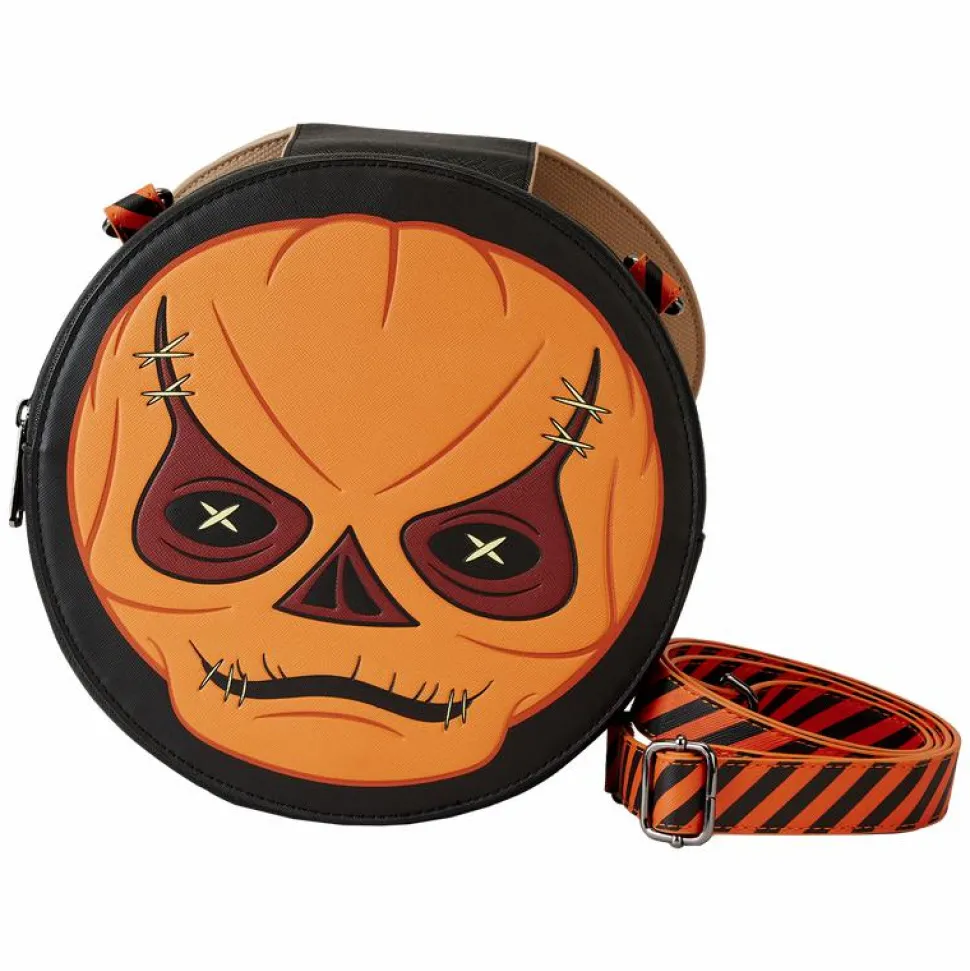 Trick 'r Treat - Sam Pumpkin 9" Faux Leather Crossbody Bag