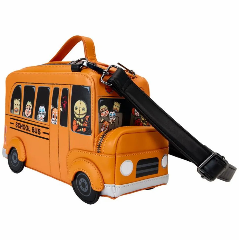 Trick 'R Treat - School Bus 6" Faux Leather Crossbody Bag