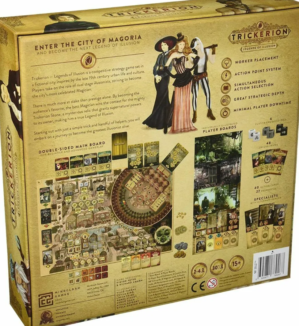 Trickerion: Legends of Illusion - Board Game