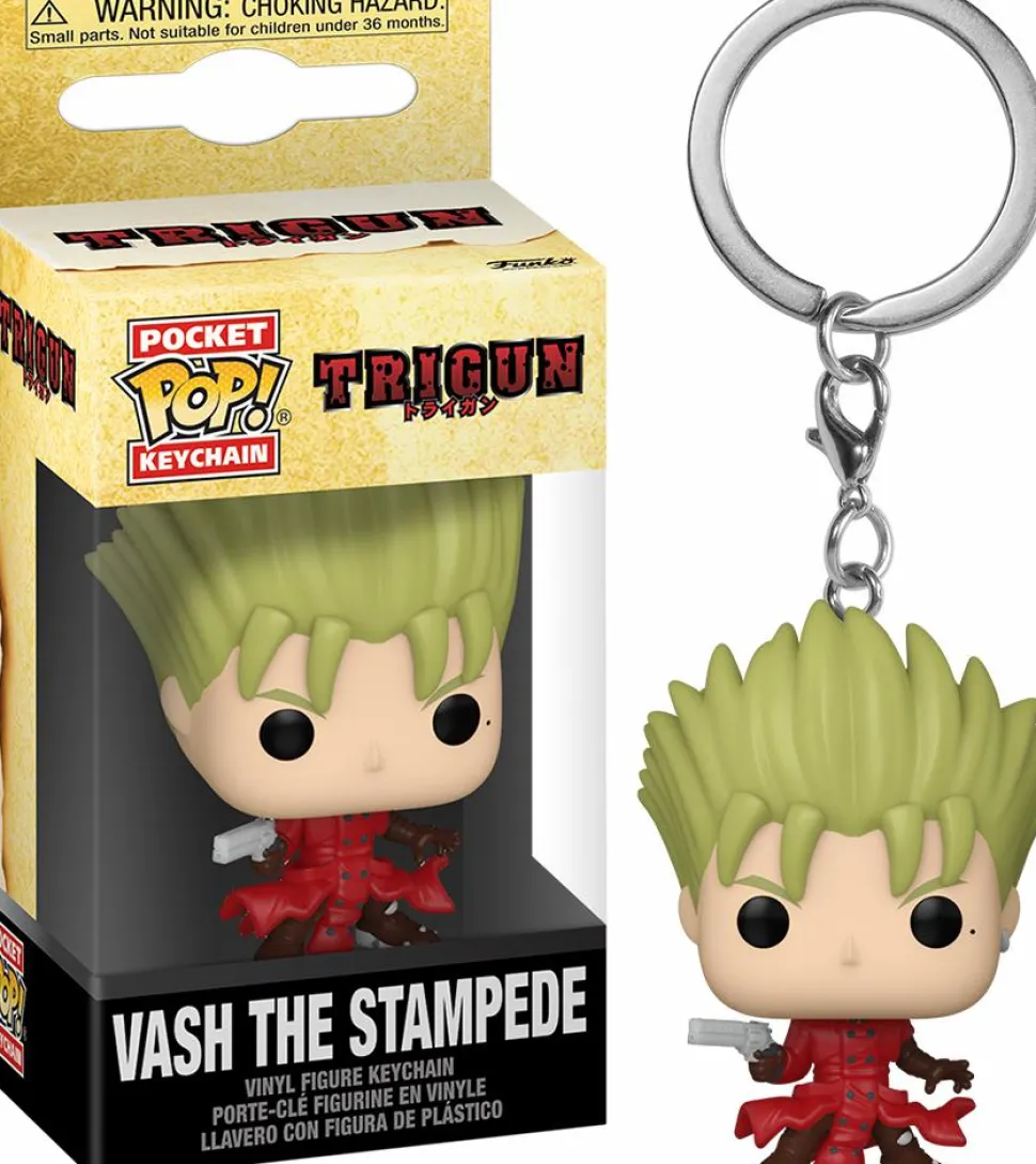 Trigun - Vash the Stampede Pocket Pop! Keychain