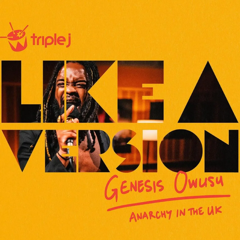 Triple J: Like A Version - Anarchy In The UK by Genesis Owusu 7” Single Vinyl Record (2022 Record Store Day Exclusive)
