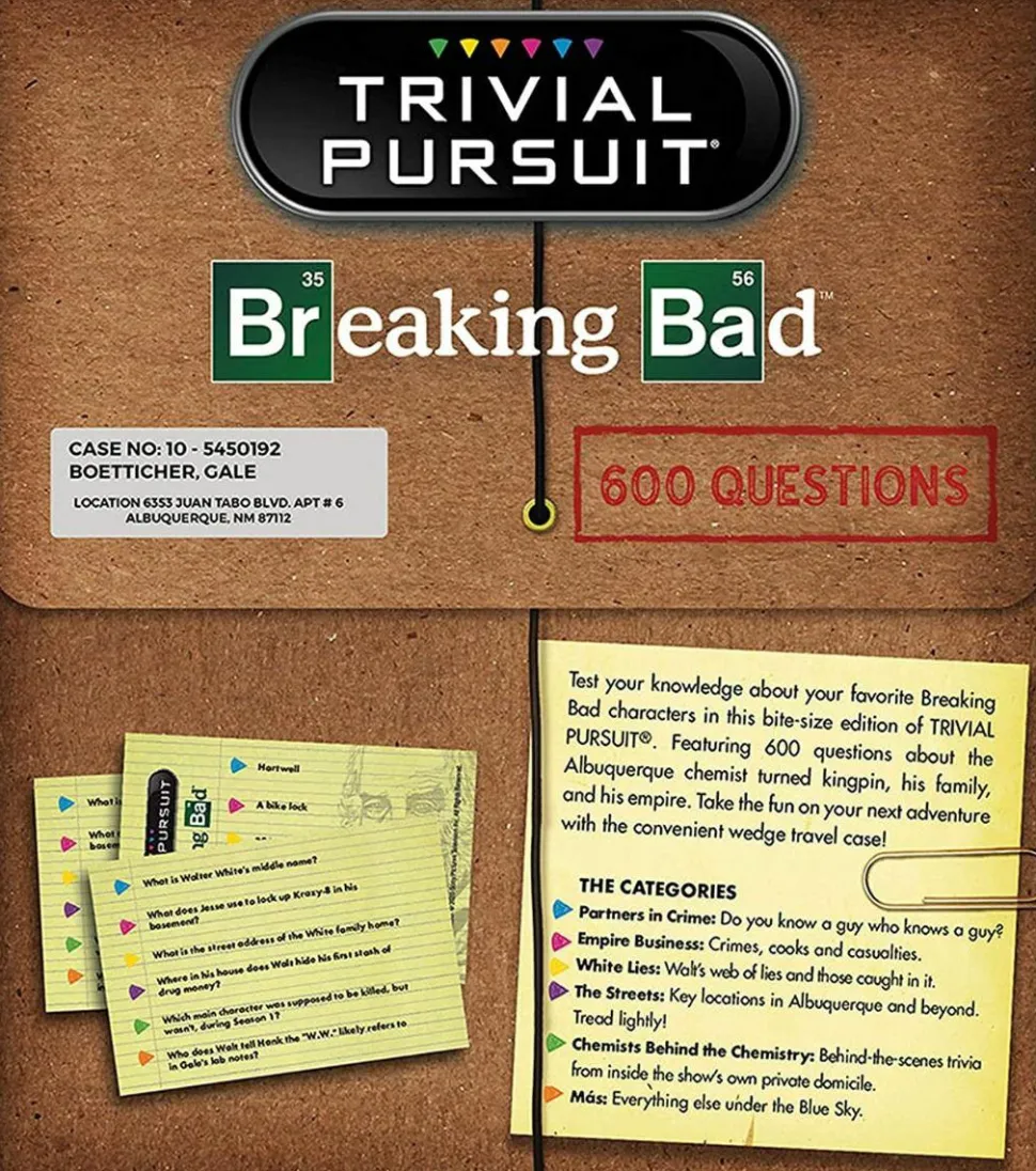 Trivial Pursuit - Breaking Bad Edition Board Game