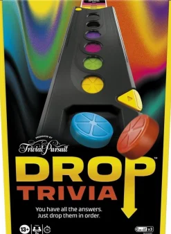 Trivial Pursuit - Drop Trivia Card Game