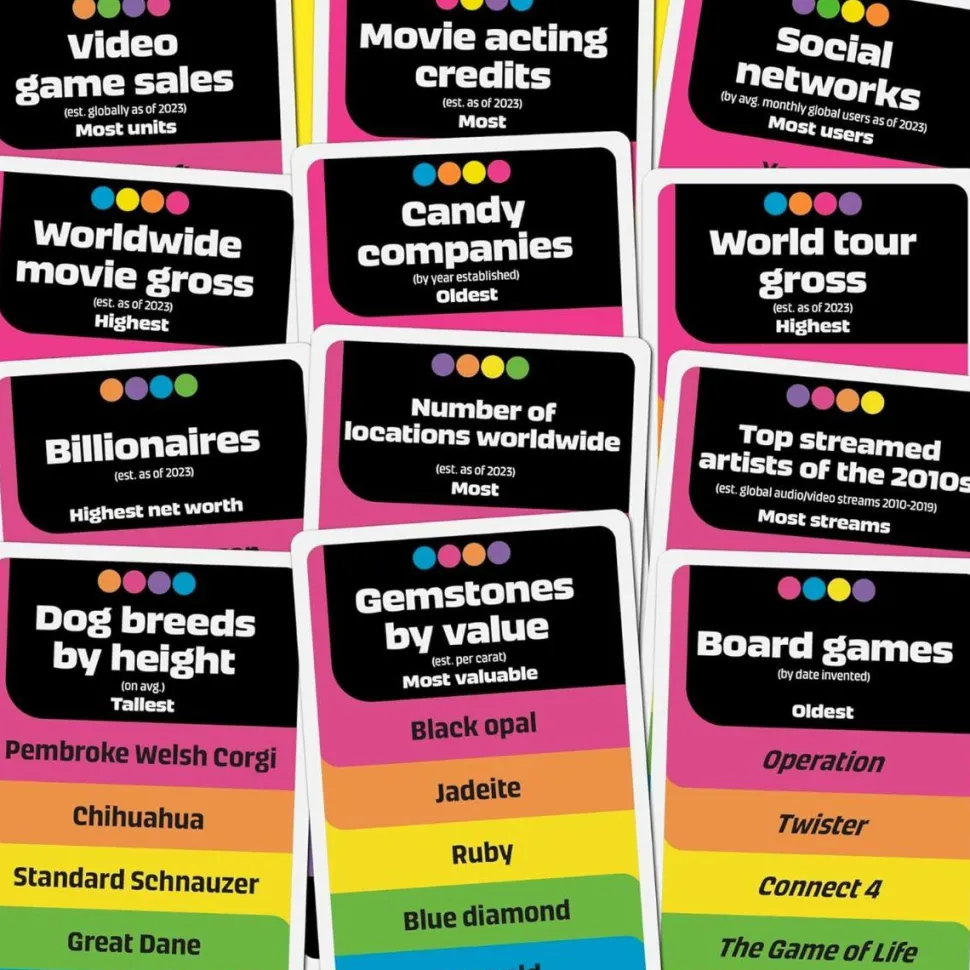 Trivial Pursuit - Drop Trivia Card Game