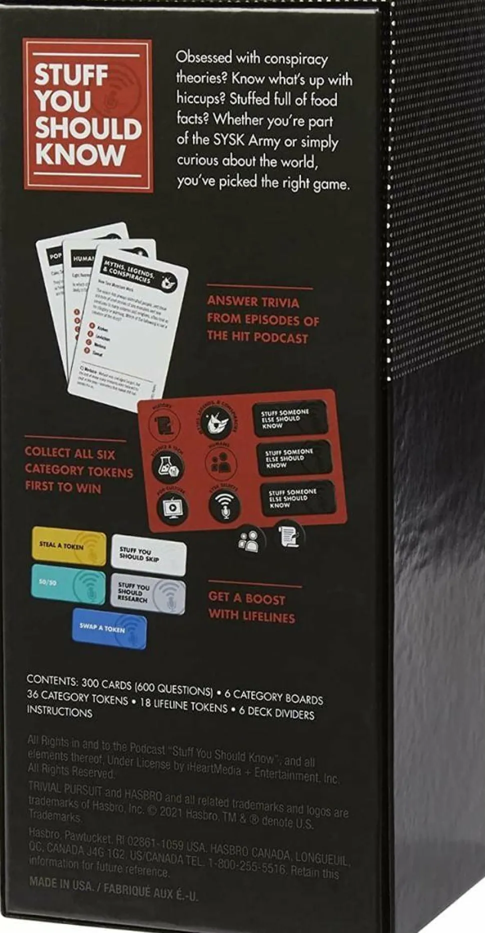 Trivial Pursuit - Stuff You Should Know Trivia Card Game