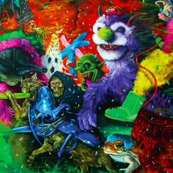 Tropical Fuck Storm - A Laughing Death In Meatspace LP Vinyl Record (Translucent Purple “Nurple” Coloured Vinyl)