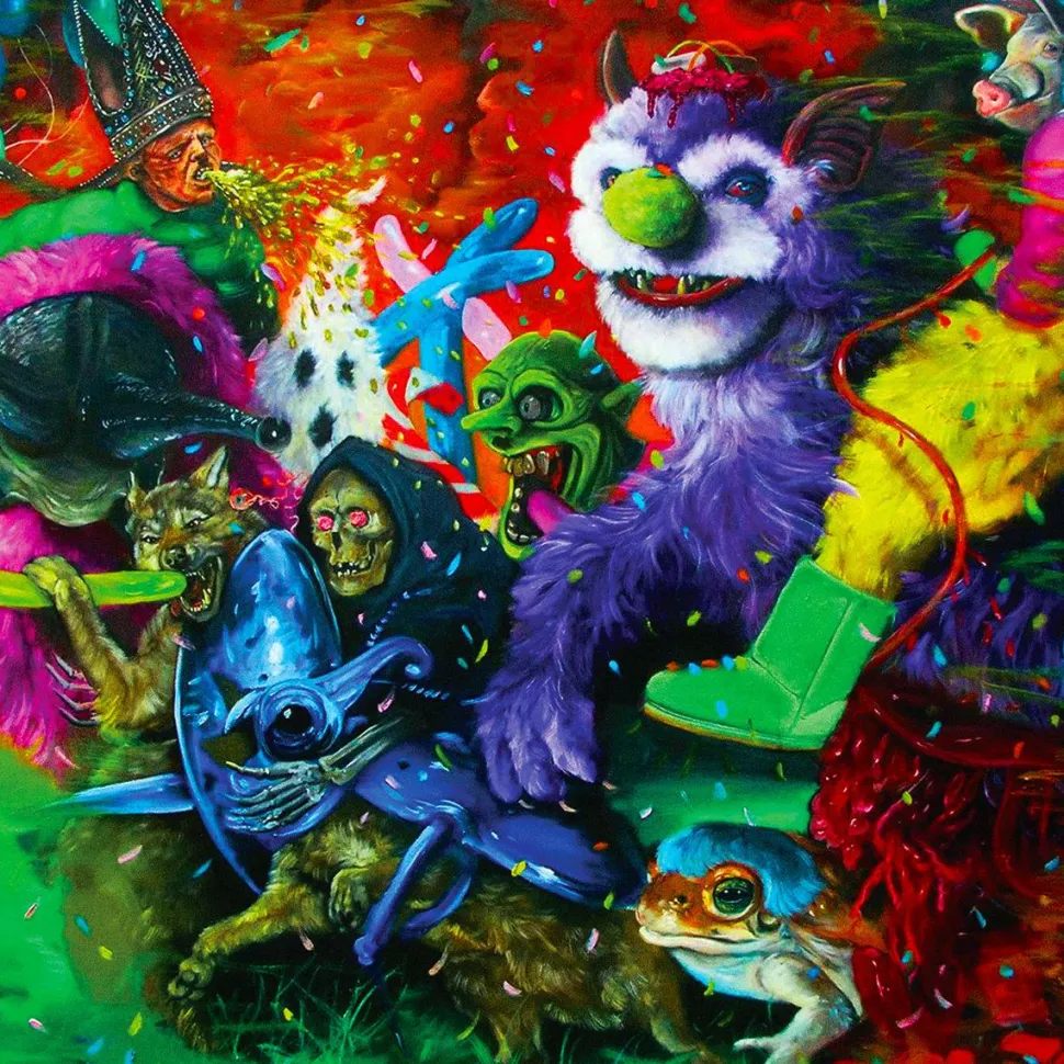 Tropical Fuck Storm - A Laughing Death In Meatspace LP Vinyl Record (Translucent Purple “Nurple” Coloured Vinyl)