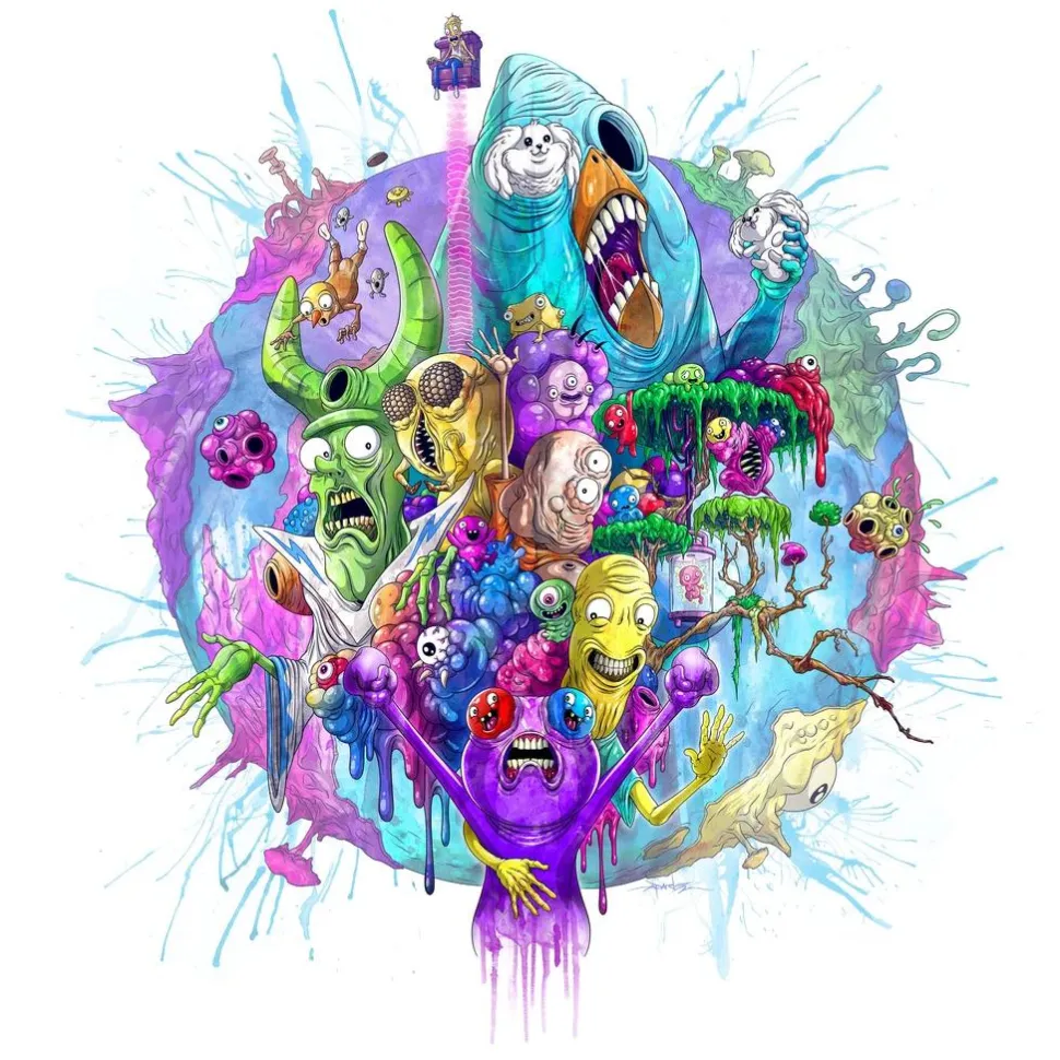 Trover Saves The Universe - Original Video Game Soundtrack by Asy Saavedra LP Vinyl Record