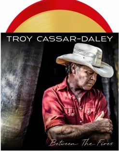Troy Cassar-Daley - Between the Fires 2xLP Vinyl Record (Transparent Red & Transparent Yellow Coloured Vinyl)