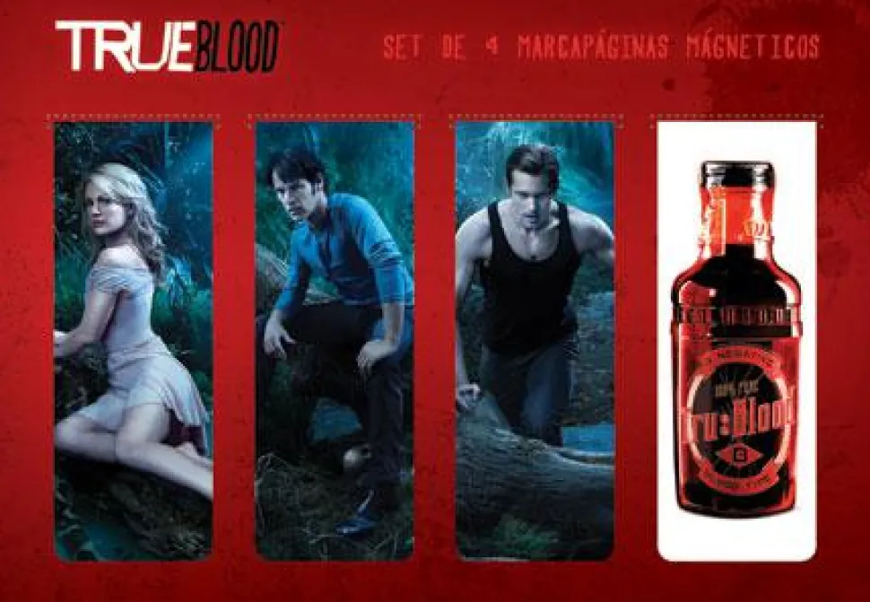 True Blood - Magnetic Bookmarks Set A (Set of 4)