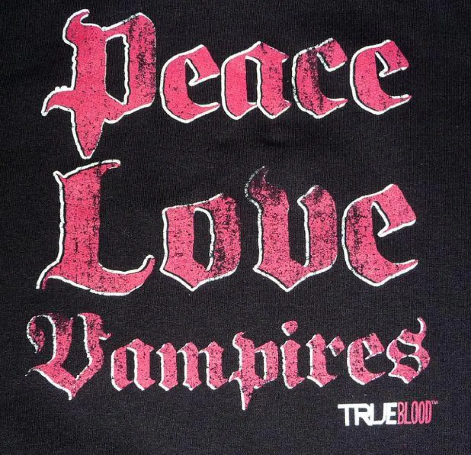True Blood - Peace, Love, Vampires Unisex Hoodie
