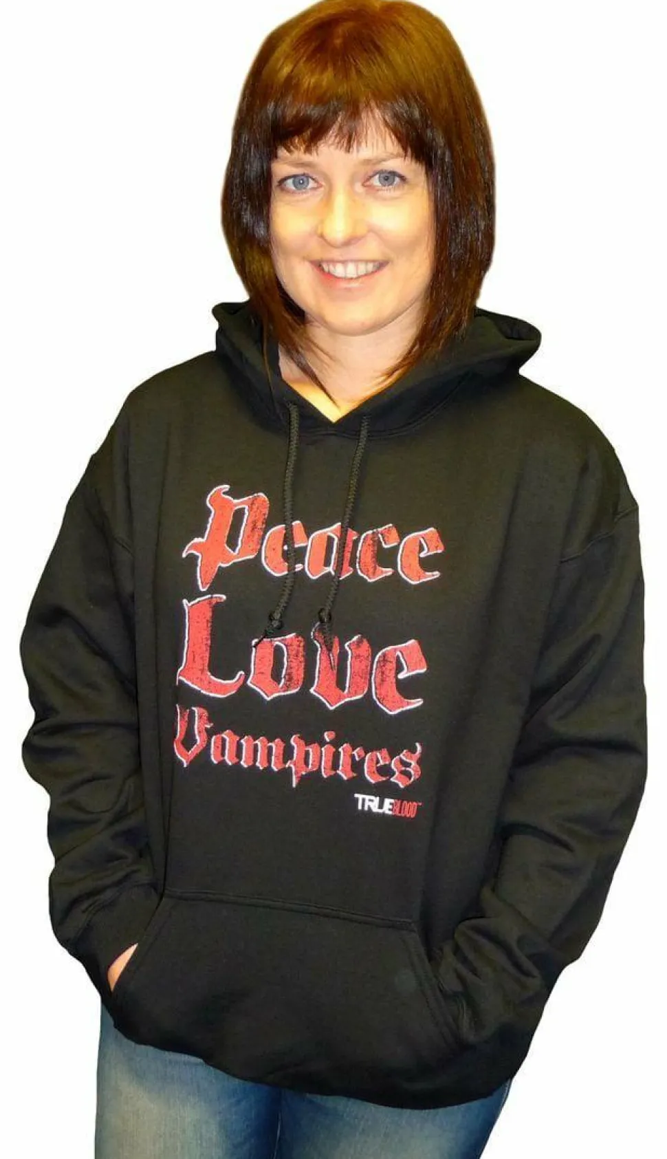 True Blood - Peace, Love, Vampires Unisex Hoodie