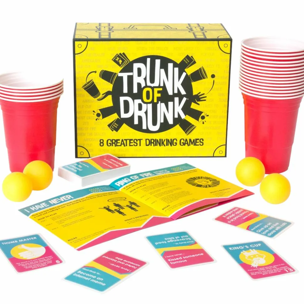 Trunk of Drunk - 8 Greatest Drinking Games Card Game