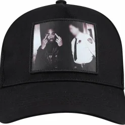 Tupac - Tupac x Primitive Icon Black Trucker Hat (One Size)