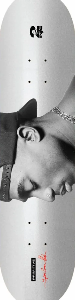 Tupac - Tupac x Primitive No Changes 8.125" Skateboard Deck (Deck Only)