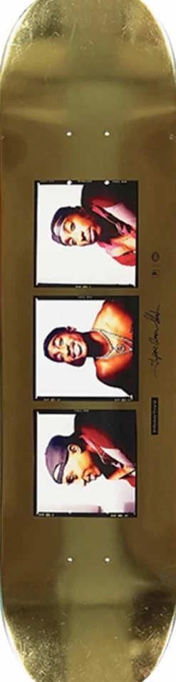 Tupac - Tupac x Primitive Truth Gold 8.0" Skateboard Deck (Deck Only)