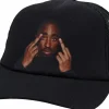 Tupac - Tupac x Primitive Icon II Black Trucker Hat (One Size)