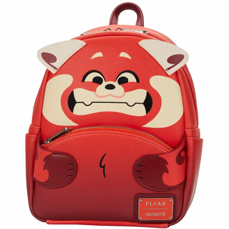 Turning Red - Mei as Red Panda Cosplay 10” Faux Leather Mini Backpack