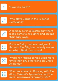 TV Buff - Trivia Card Game