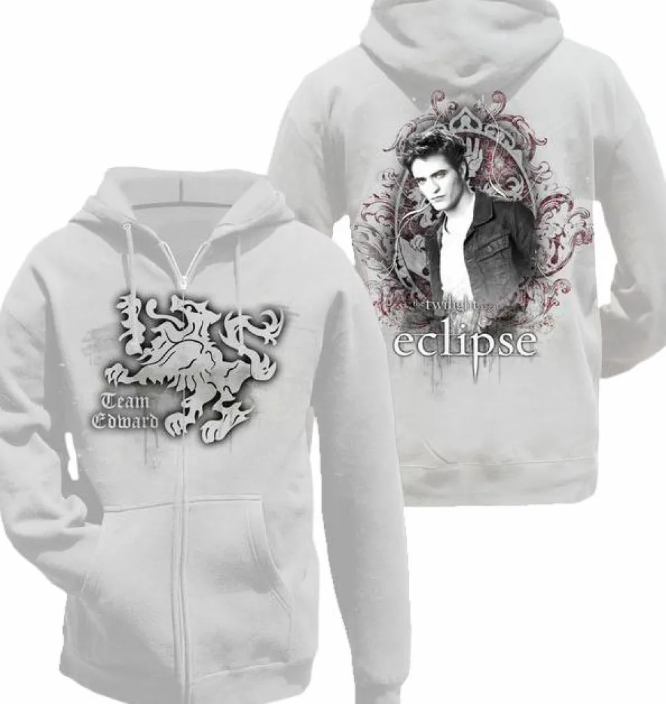Twilight Saga: Eclipse - Team Edward Basic Grey Hoodie