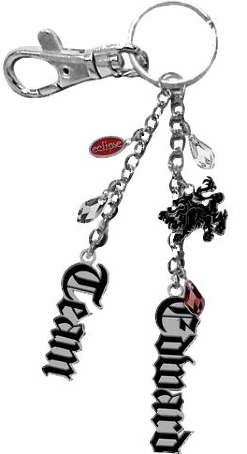 Twilight Saga: Eclipse - Team Edward Key Ring/Bag Clip