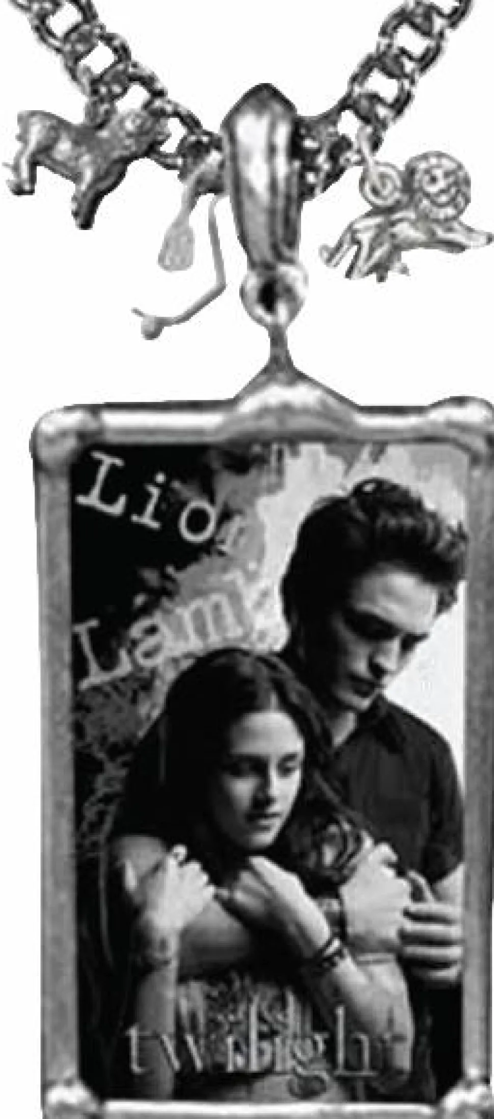 Twilight Saga: Edward Cullen and Bella Swan Charm Necklace