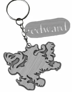 Twilight Saga: Edward Lion Metal Key Ring / Bag Clip