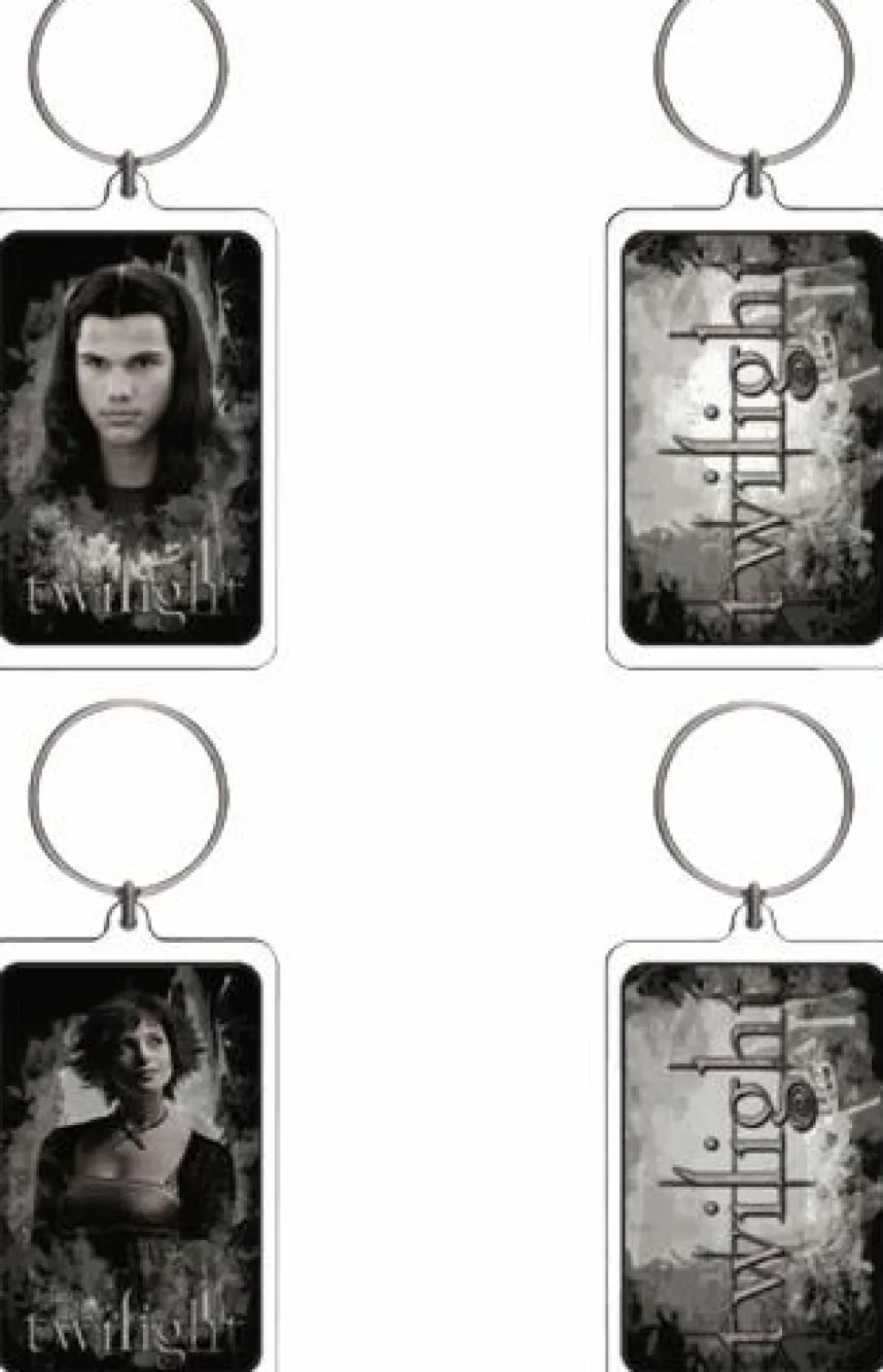 Twilight Saga: Twilight - Lucite Keychain 2-Pack (Set #2) Jacob and Alice